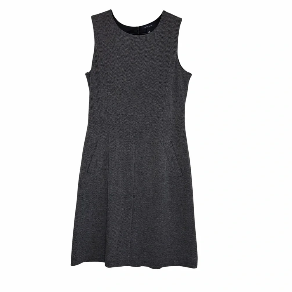 lands end grey dress Womens Regular Gray Special Occasion Dresses
